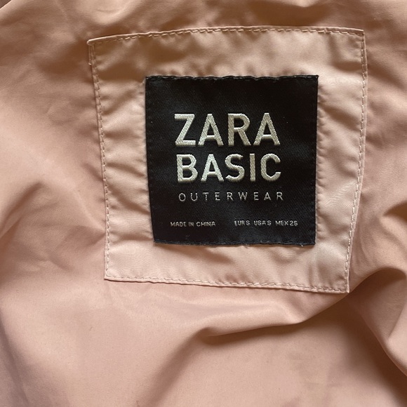 Zara jacket warm lining Inner Faux Fur Collar Inner Knit Zipped Cuffs - Picture 9 of 13